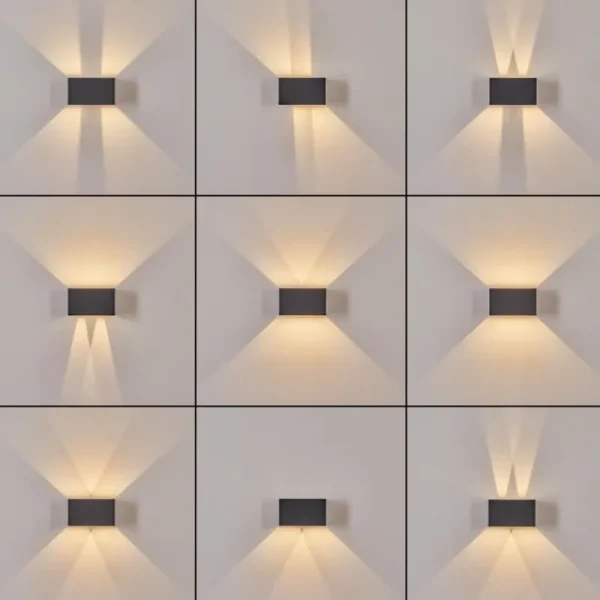 hofstein Applique murale d'extérieur Tamarin LED Anthracite, 1 lumière* Lampes Modernes