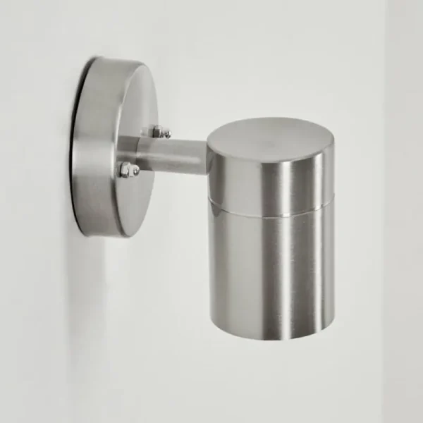 hofstein Applique murale d'extérieur Corneda Acier inoxydable, 1 lumière* Lampes Modernes