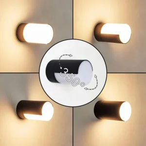 hofstein Applique murale d'extérieur Baulund LED Noir, 1 lumière* Lampes Modernes