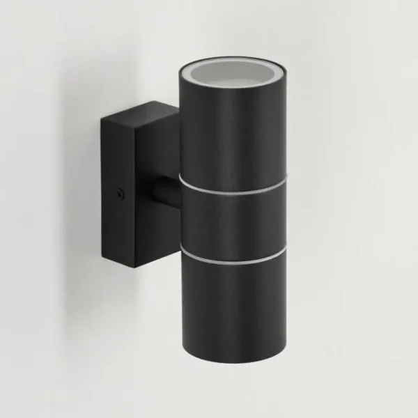 hofstein Applique murale d'extérieur Simola Anthracite, 2 lumières* Lampes Modernes