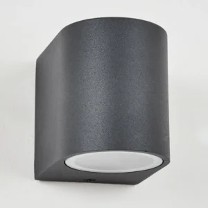 hofstein Applique murale d'extérieur Skaabu Noir, Blanc, 1 lumière* Lampes Modernes