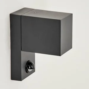 hofstein Applique murale d'extérieur Kingstown Anthracite, Transparent, 1 lumière, Détecteur de mouvement* Lampes Modernes