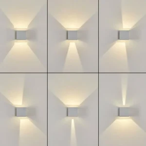 hofstein Applique murale d'extérieur Pyalong LED Blanc, 1 lumière* Lampes Modernes