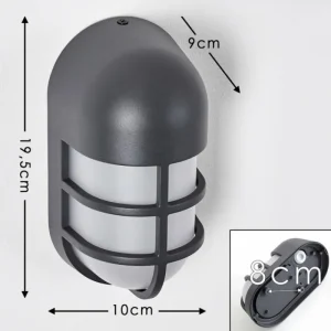 hofstein Applique murale d'extérieur Kyrenia LED Anthracite, 1 lumière* Lampes Modernes