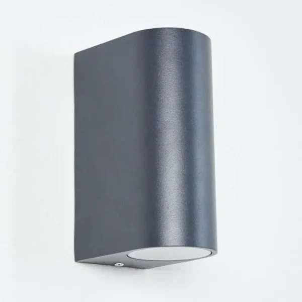 hofstein Applique murale d'extérieur Kingstown Anthracite, 2 lumières* Lampes Modernes