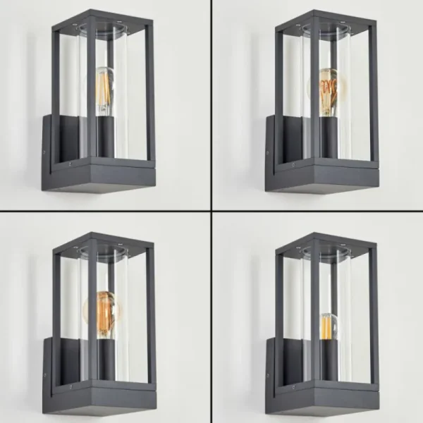 hofstein Applique murale d'extérieur Oiba Anthracite, 1 lumière* Lampes Modernes