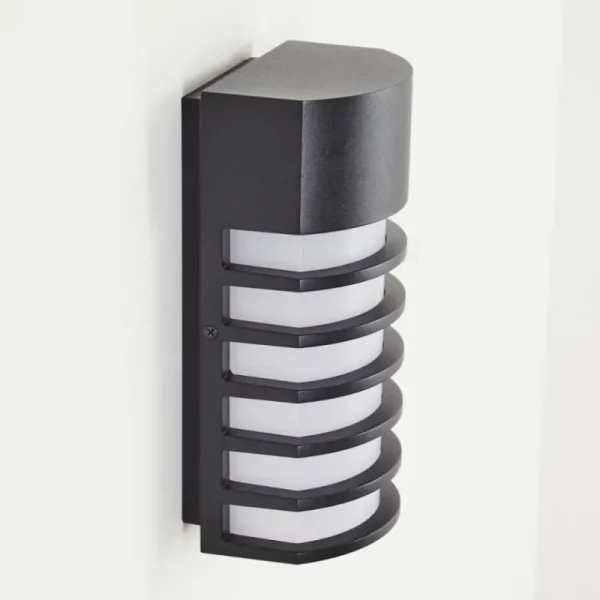 hofstein Applique murale d'extérieur Kurola Noir, 1 lumière* Lampes Modernes