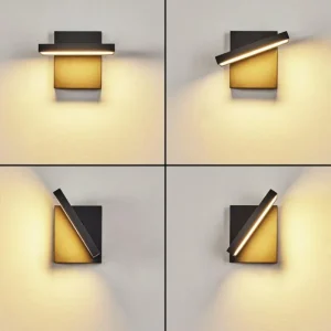 hofstein Applique murale d'extérieur Lyckan LED Noir, 1 lumière* Lampes Modernes