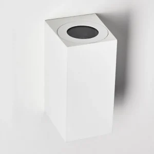 hofstein Applique murale d'extérieur Boda Blanc, 2 lumières* Lampes Modernes