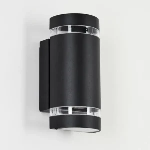 hofstein Applique murale d'extérieur Inglewood Noir, 2 lumières* Lampes Modernes
