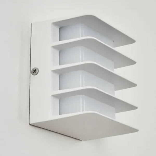 hofstein Applique murale d'extérieur Guichard LED Blanc, 1 lumière* Lampes Modernes