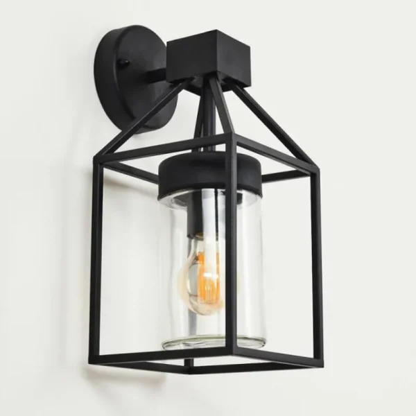 hofstein Applique murale d'extérieur Fiskenes Noir, 1 lumière* Lampes Modernes
