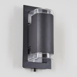 hofstein Applique murale d'extérieur Nabawa Anthracite, 2 lumières* Lampes Modernes