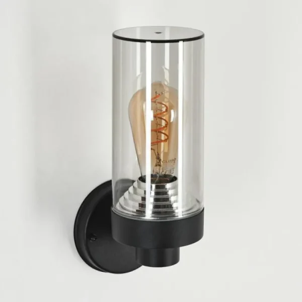 hofstein Applique murale d'extérieur Crantenoy Noir, 1 lumière* Lampes Modernes