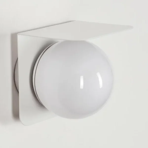 hofstein Applique murale d'extérieur Wimmis Blanc, 1 lumière* Lampes Modernes
