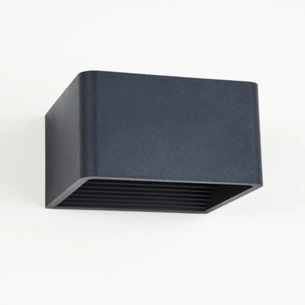 hofstein Applique murale d'extérieur Tématou LED Noir, 1 lumière* Lampes Modernes