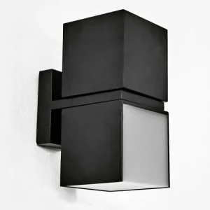 hofstein Applique murale d'extérieur Swanek LED Noir, 1 lumière* Lampes Modernes