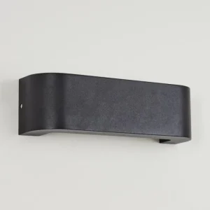 hofstein Applique murale d'extérieur Kirkhall LED Noir, 1 lumière* Lampes Modernes