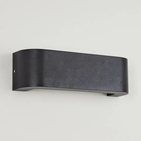 hofstein Applique murale d'extérieur Kirkhall LED Noir, 1 lumière* Lampes Modernes