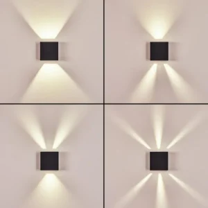 hofstein Applique murale d'extérieur Spidern LED Anthracite, 1 lumière* Lampes Modernes