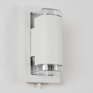 hofstein Applique murale d'extérieur Nabawa Blanc, 2 lumières* Lampes Modernes