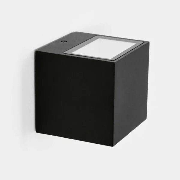 hofstein Applique murale d'extérieur Spidern LED Noir, 1 lumière* Lampes Modernes