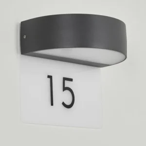 hofstein Applique murale d'extérieur Fletcher LED Anthracite, 2 lumières* Lampes Modernes
