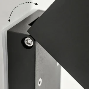 hofstein Applique murale d'extérieur Holiseva LED Noir, 1 lumière* Lampes Modernes