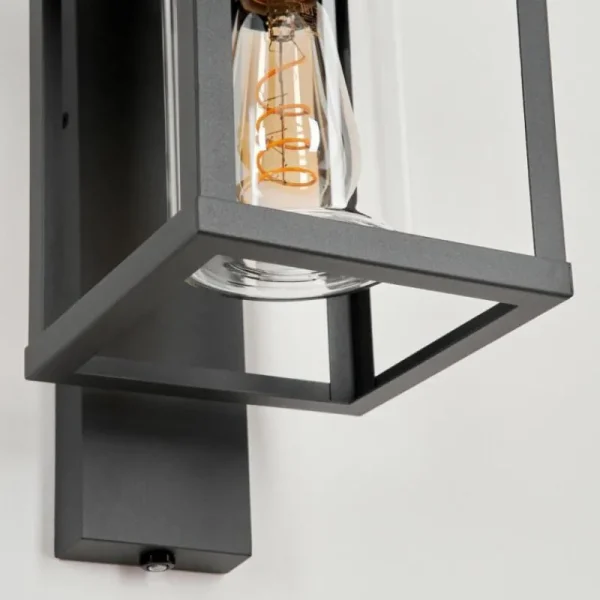hofstein Applique murale d'extérieur Parkkola Anthracite, 1 lumière* Lampes Modernes
