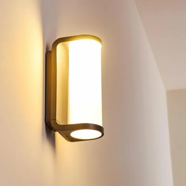 hofstein Applique murale d'extérieur Novelle LED Anthracite, 1 lumière* Lampes Modernes