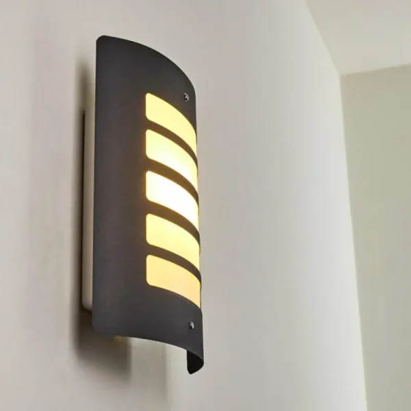 hofstein Applique murale d'extérieur Alslev Anthracite, 1 lumière* Lampes Modernes