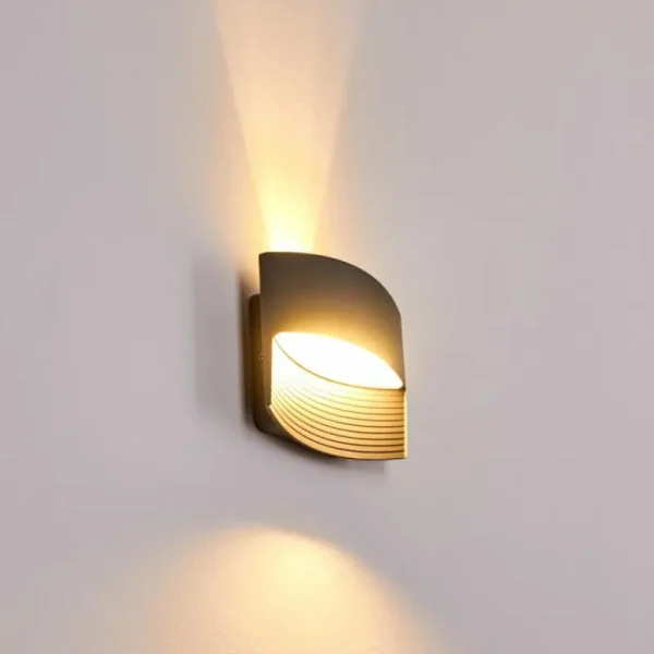 hofstein Applique murale d'extérieur Romo LED Anthracite, 1 lumière* Lampes Modernes