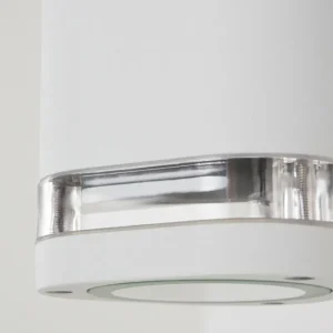 hofstein Applique murale d'extérieur Amyton Blanc, 2 lumières* Lampes Modernes