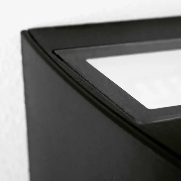 hofstein Applique murale d'extérieur Rotterdam LED Noir, 1 lumière* Lampes Modernes