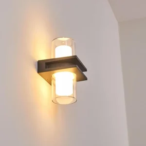 hofstein Applique murale d'extérieur Kekenis LED Anthracite, 1 lumière* Lampes Modernes