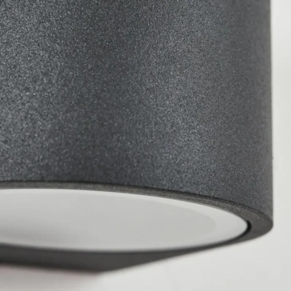 hofstein Applique murale d'extérieur Skaabu Noir, Blanc, 1 lumière* Lampes Modernes