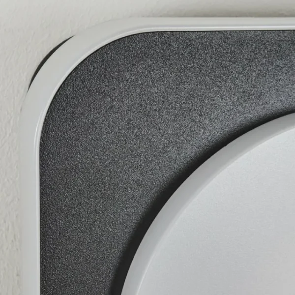 hofstein Applique murale d'extérieur Haga LED Noir, 1 lumière, Détecteur de mouvement* Lampes Modernes