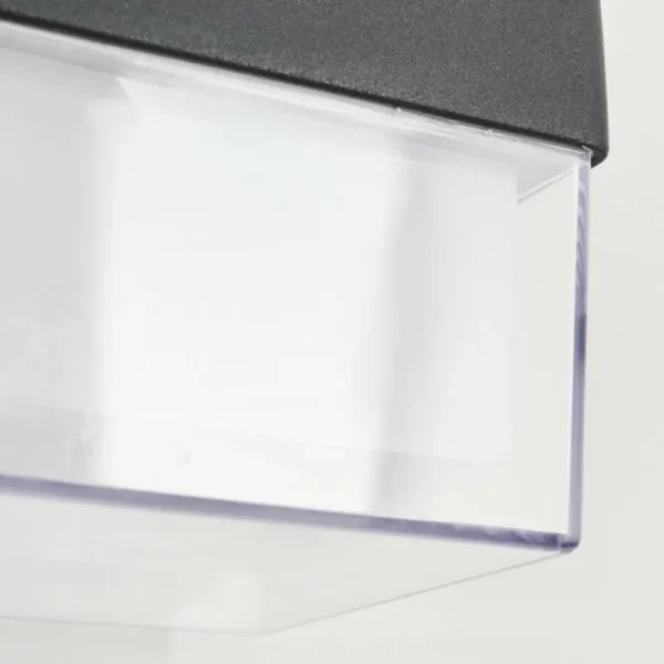 hofstein Applique murale d'extérieur Cesta LED Noir, 2 lumières* Lampes Modernes