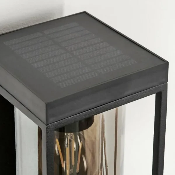 hofstein Applique murale d'extérieur Palanga LED Noir, 1 lumière, Détecteur de mouvement* Lampes Modernes