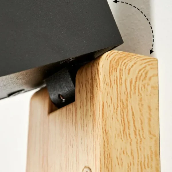 hofstein Applique murale d'extérieur Auchac Couleur bois, Écru, 1 lumière* Lampes Modernes