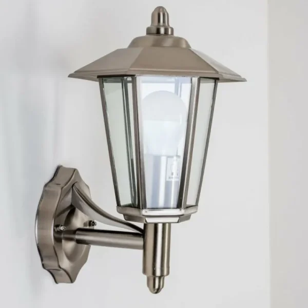 hofstein Applique murale d'extérieur Moskau Acier inoxydable, 1 lumière* Lampes Modernes