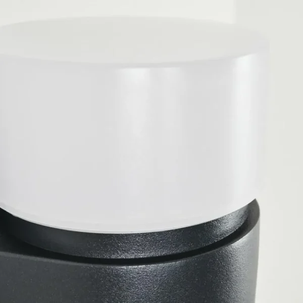hofstein Applique murale d'extérieur Tiarp LED Noir, 2 lumières, Détecteur de mouvement* Lampes Modernes
