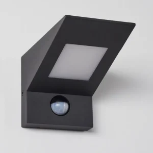 hofstein Applique murale d'extérieur Matlava LED Anthracite, Blanc, 1 lumière, Détecteur de mouvement* Lampes Modernes