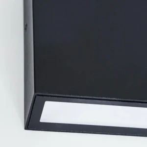 hofstein Applique murale d'extérieur Spidern LED Noir, Blanc, 1 lumière* Lampes Modernes