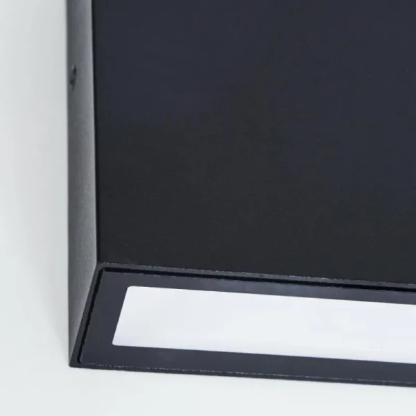 hofstein Applique murale d'extérieur Spidern LED Noir, Blanc, 1 lumière* Lampes Modernes