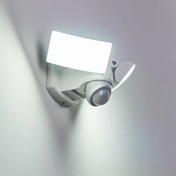 hofstein Applique murale d'extérieur Foroyar LED Blanc, 2 lumières, Détecteur de mouvement* Lampes Modernes