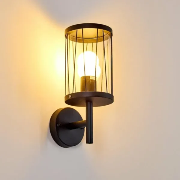hofstein Applique murale d'extérieur Torsa Noir, 1 lumière* Lampes Modernes