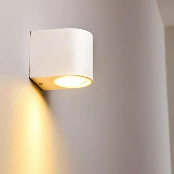 hofstein Applique murale d'extérieur Nordborg LED Blanc, 1 lumière* Lampes Modernes