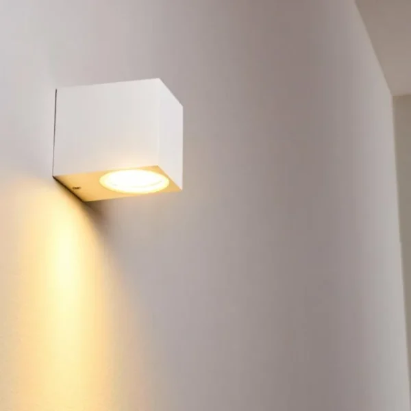 hofstein Applique murale d'extérieur Nordborg LED Blanc, 1 lumière* Lampes Modernes