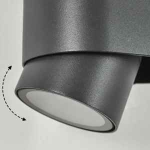 hofstein Applique murale d'extérieur Guampacha Anthracite, 2 lumières* Lampes Modernes